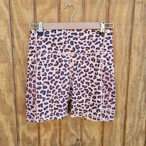Fabletics PowerHold Cheetah Print Shorts NO SIZE TAG Used Fabletics Size Chart